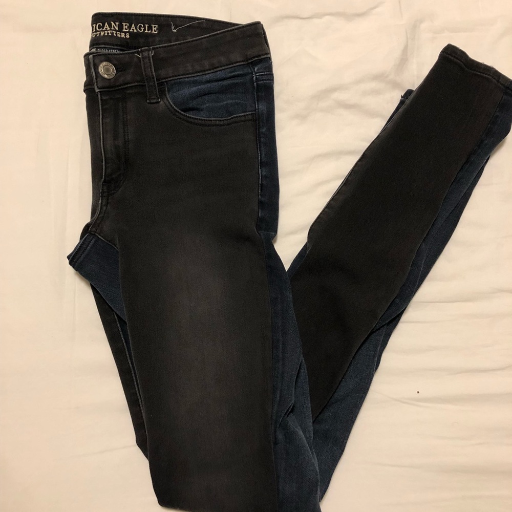 American Eagle Two-Color Jeggings